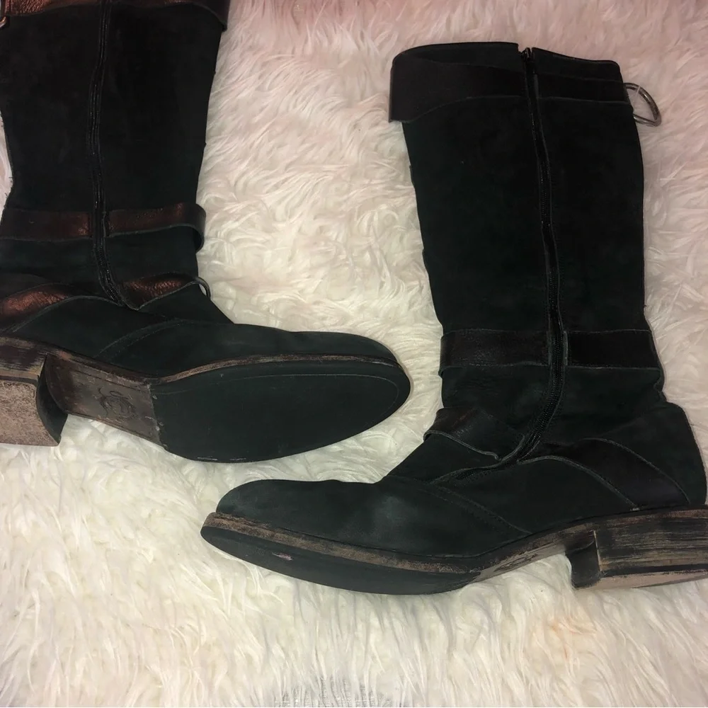 Lucchese CHARLIE 1 HORSE Artisian Handcrafted Leather Tall Riding Boots